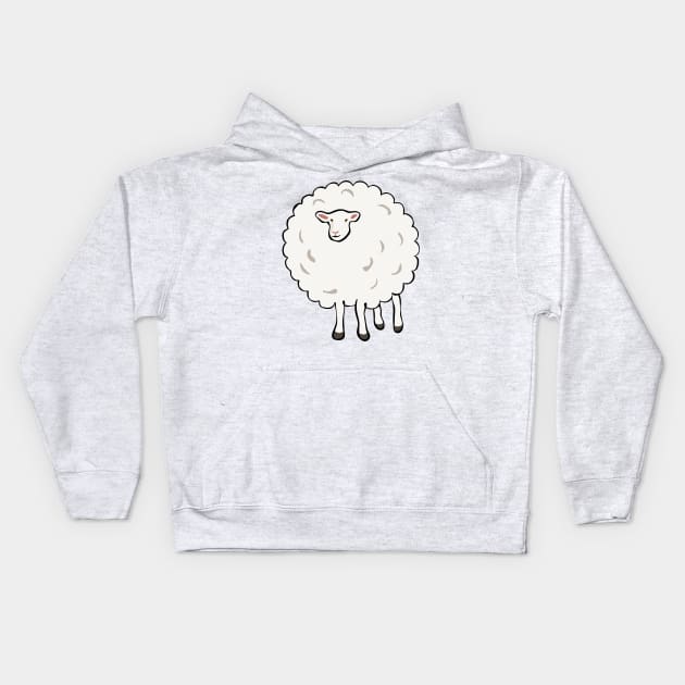 Sheep Kids Hoodie by Kelliboo